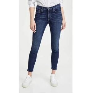 NWT Edwin Pixie Mid Rise 9" Skinny Jeans Deja Blue